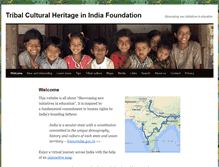 Tablet Screenshot of indiantribalheritage.org